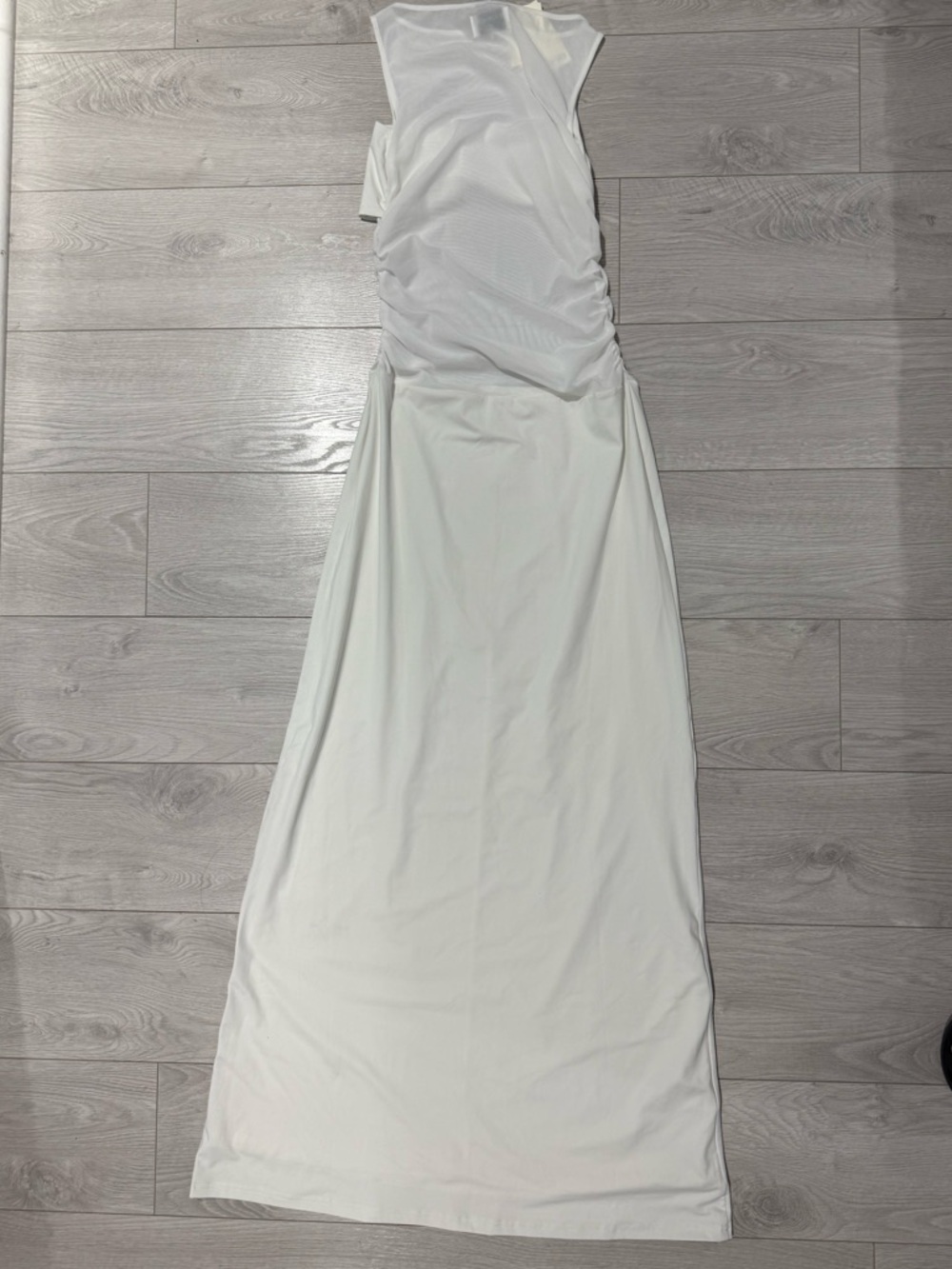 Peppermayo Ivory Twist-Front Maxi Dress - Picture 2 of 8